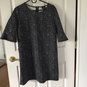 Abstract Print Knee length Dress